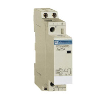 Модульный контактор 2полюсА (НО+НЗ).25А. цепь управления 220В 50Гц Schneider Electric