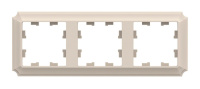 SE AtlasDesign ANTIQUE Рамка 3-постовая Бежевый