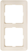 Рамка 2-постовая Wessen 59 Слоновая кость