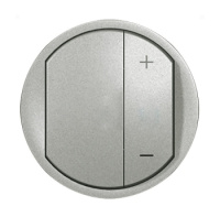 Накладка светорегулятора нажимного Legrand Celiane Титан