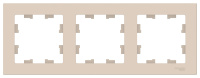 Рамка 3-постовая универсальная Schneider Electric AtlasDesign Бежевый