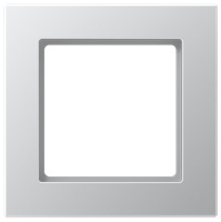 Рамка 1-постовая Jung A creation Алюминий