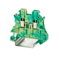 Клемма заземления, винтовой зажим, 2 точки подключения, 4 кв.мм DKC