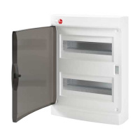 Щиток настен. с дверцей 24(2х12) мод., IP 41, белый DKC