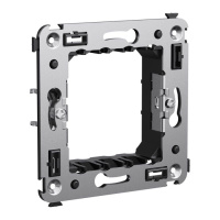 Каркас с лапками для монтажа модульных "Avanti" в стену, под 2 модуля DKC