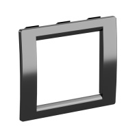 Рамка универсальная на 2 модуля, цвет чёрный DKC