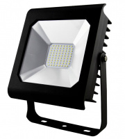 Прожектор светодиодный 196х241мм 50Вт IP65 6500К Черный Эра PRO