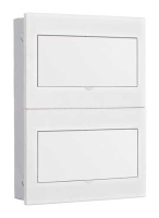 DEKraft Корпус встраиваемый бел. дв. 2 ряда 26 мод. IP41 ЩРВ-М