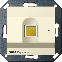 Замок биометрический Fingerprint Gira System-55 Keyless In Кремовый глянец