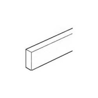 Медная шина без отверстий- 12x4 мм - 180 A допустимый - длина 991,5 мм Legrand