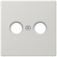 Накладка TV-FM розетки Jung Светло-серый