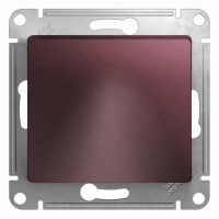 Вывод кабеля механизм Systeme Electric Glossa Баклажановый