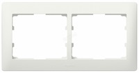 Рамка 2-постовая горизонтальная Legrand Galea Life Белый/White