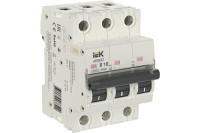 Автоматический выключатель 3P 4A (B) 6kA IEK M06N ARMAT