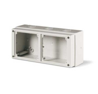 Корпус на 2 поста с основанием 136х125 мм. Тип M150 DKC