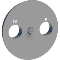 Накладка R/TV-SAT Schneider Electric Odace Алюминий