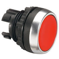 Кнопка с пружинным возвратом ∅ 22,3 - Osmoz - для комплектации - потайная головка - без подсветки - красный Legrand