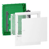 Mini Pragma It Щит мультимед. встраив. с белой дв. 2рядах12мод,Ip40, Ik07,Италия Schneider Electric