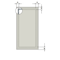 Панель глухая задняя 1800х600мм, IP30/IP31, IP40/IP41 / PPEB1860 ABB System pro E power