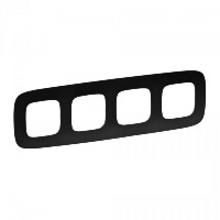 Рамка 4-постовая Legrand Valena Allure Матовый черный