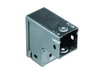 Угол вертикальный ввниз 90С глуxой 50x50мм 0,8мм оцинкованная сталь DKC S5