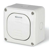 Выключатель однополюсный, одноклавишный, настенный DKC