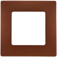 Рамка 1-постовая Legrand Etika Какао