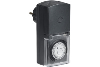 IEK РТМ-4 Розетка-таймер механ. 30мин 24ч 48on/off 16А IP44 