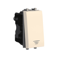 Кнопка модульная, "Avanti", "Ванильная дымка", 1 модуль DKC