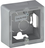 Коробка для накладного монтажа 1 пост Legrand Valena Life Алюминий