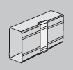 Накладка на стык крышки TA-GN GAN 200x60 200x80 DKC In-Liner Белый