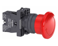 Кнопка аварийного останова поворотно-возвр. 40мм красная 1НЗ Schneider Electric