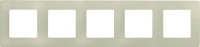 Рамка 5-постовая Legrand Etika Cлоновая кость