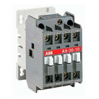 Контактор A12-30-10 (12А AC3) катушка 110-115В AC ABB