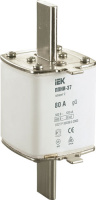 Вставка предохранителя плавкая габарит 2 80A IEK ППНИ-37