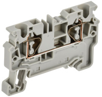 ARMAFIX Клемма пруж. CX4 4мм2 проходная серая IEK