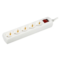 Удлинитель У05В 5 мест 2P+PE/7м 3х1мм2 10А/250В GENERICA IEK