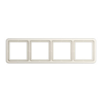 Рамка 4-постовая Jung CD 500 Слоновая кость