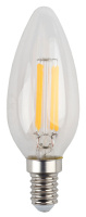 Лампа светодиодная филаментная свеча E14 170-265В 5Вт 4000К ЭРА