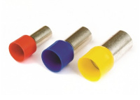 Наконечник-гильза 22мм с изолированным фланцем 6,00мм² желтый DKC