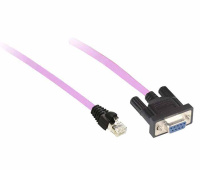 Кабель Canopen 3m, SUB D 9 мама RJ45, Schneider Electric
