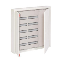 Шкаф навесной с дверцей, 824х824х140, DIN125мм-5рядов/120(180)мод, IP43 / 30149 ABB AT