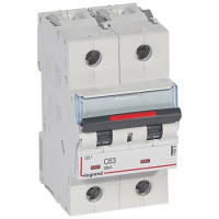 Автоматический выключатель 2P 63A C 36kA Legrand DX3