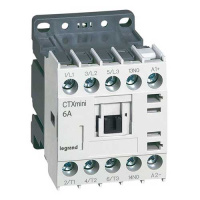 Контактор CTX3 мини 3P 6A 1но ~415В Legrand