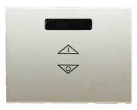 Накладка светорегулятора клавишного с ИК приемником ABB NIE Olas Белый жасмин