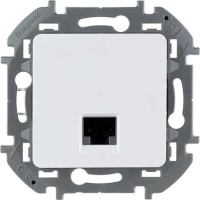 Розетка информационная RJ 45 - категория 6 - UTP IEK Inspiria Белый
