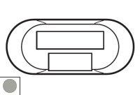Накладка коммутатора RJ45 Ethernet 10/100 base T Legrand Celiane Титан