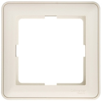 Рамка 1-постовая Wessen 59 Слоновая кость