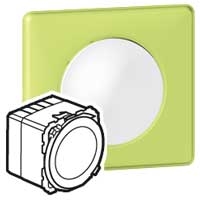 Механизм Указатель световой LED 1W/0.2W 4 световых фильтра держатель этикетки пиктограммы Legrand Celiane