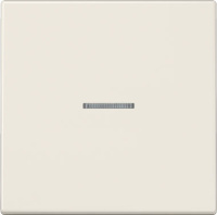 Клавиша 1-ая с линзой подсветки Jung Слоновая кость